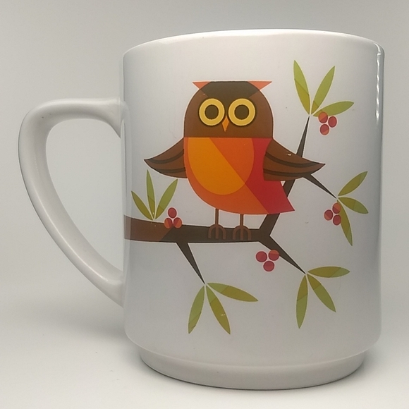 Orange Owl 28 Oz GIANT Mug by Room Creative, 2012 - Picture 4 of 9